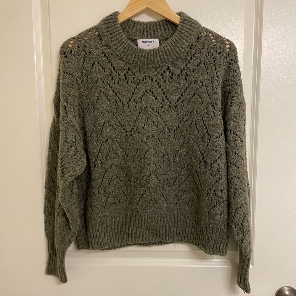 Old Navy Olive Sweater